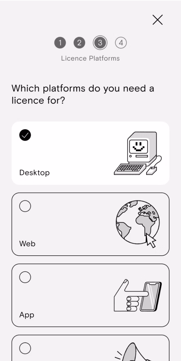 Colophon design element