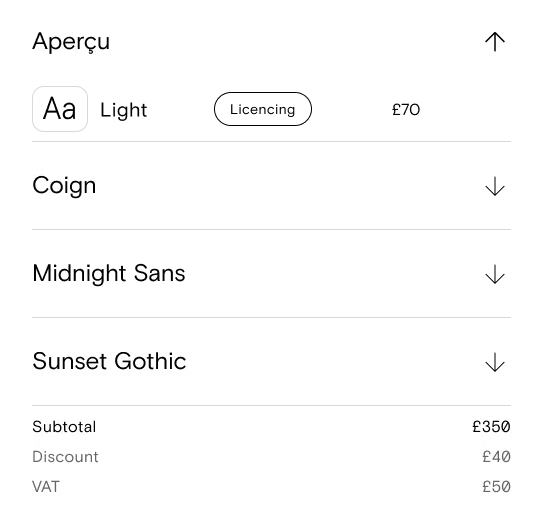 Colophon scroll module