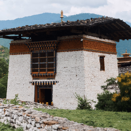 Bhutan scrolling pill icon