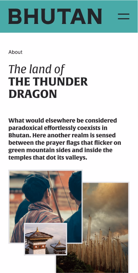 Bhutan design element