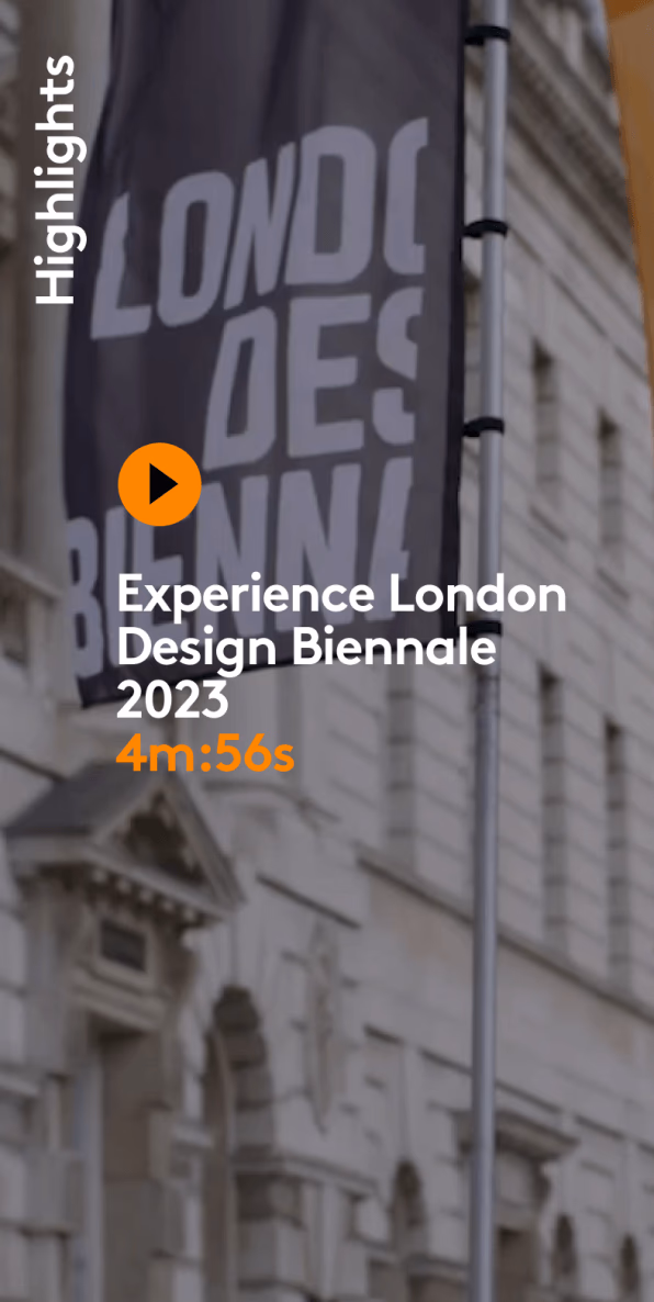 London Design Biennale design element