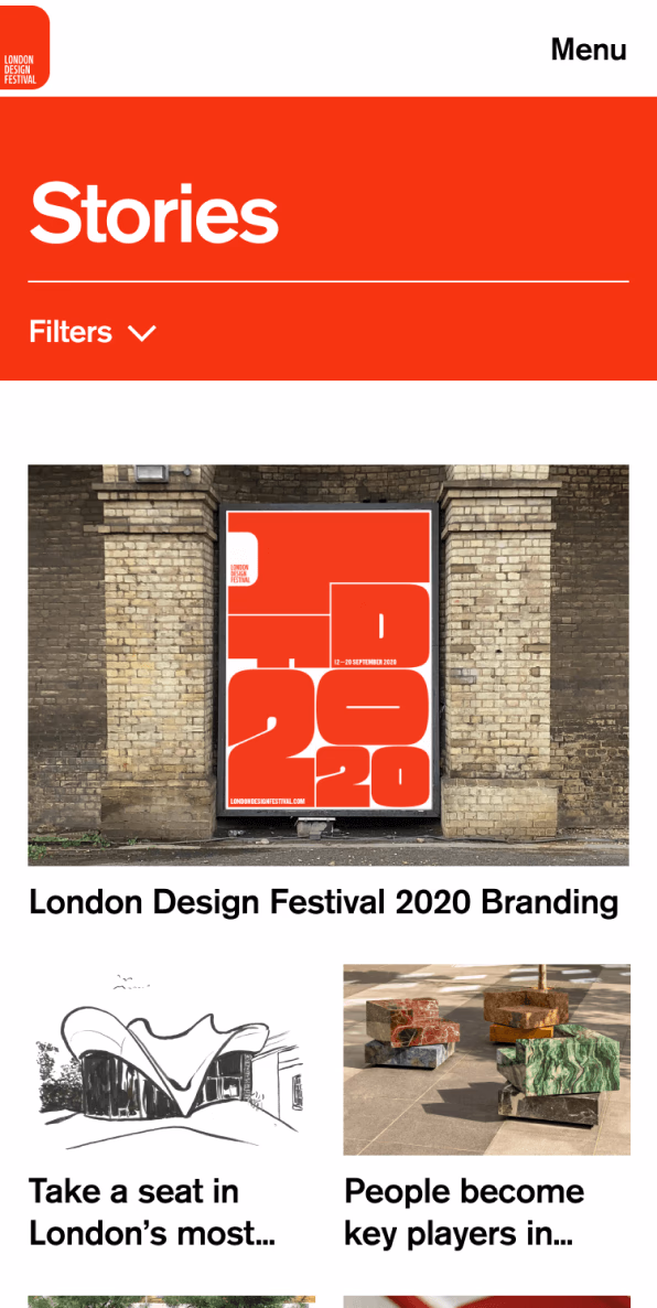 London Design Festival design element
